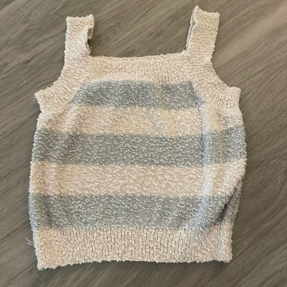 Altar’s state knitted tank top